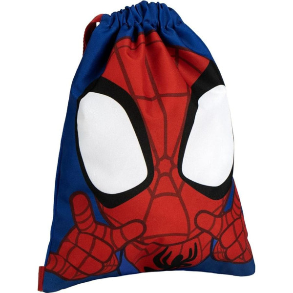 Saquito Escolar Spidey Azul 33x27 CM