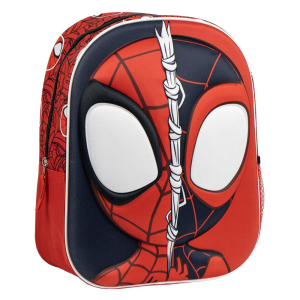 Mochila Guardería 3D Spiderman Double Face