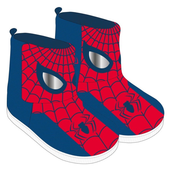 Zapatillas de Casa Bota Aplicaciones Spiderman Niño