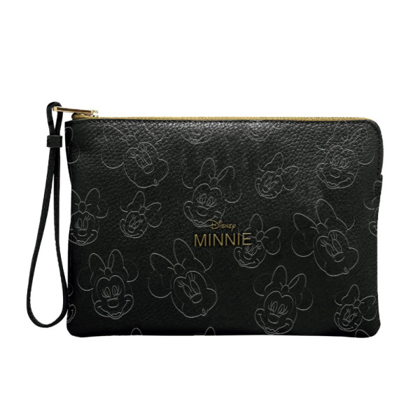 Neceser Aseo Viaje Minnie Mouse Negro Plano Premium