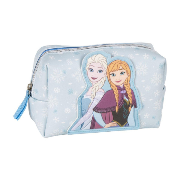 Neceser Aseo Viaje Frozen Elsa y Anna Azul Claro Niña