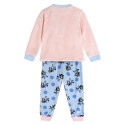 Pijama Manga Larga Coralina Bluey Hooray Azul y Rosa Niña