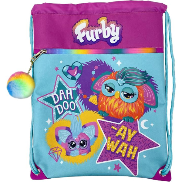 Saco Gymsack Furby Morado