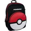 Mochila 2 Compartimentos Pokémon Pokeball 43 CM
