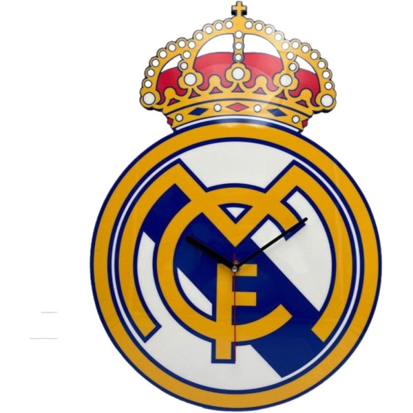 Reloj de Pared 3D MDF Real Madrid