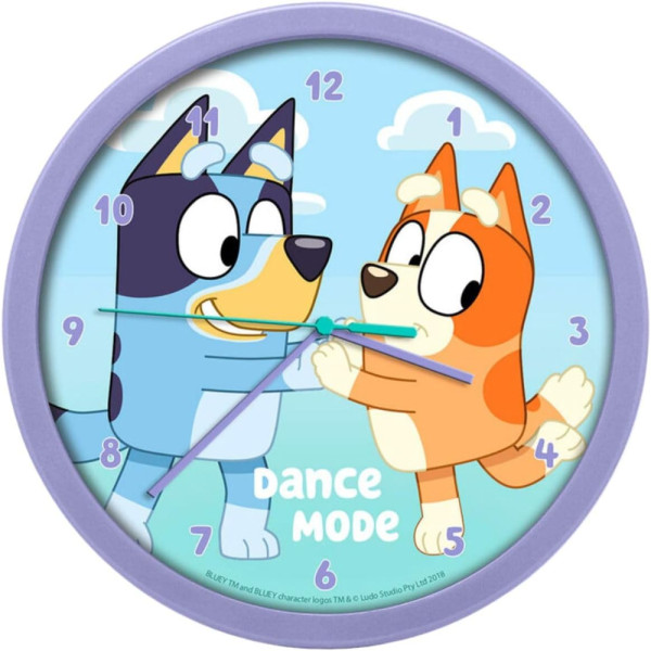 Reloj de Pared Bluey Dance Mode 25 CM