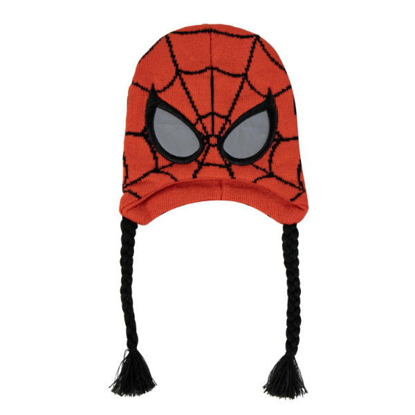 Gorro de Punto Peruano Spiderman Rojo Niño