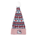 Gorro de Punto Navideño Hello Kitty Mujer