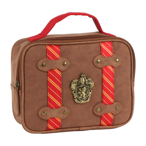 Neceser Aseo Viaje Harry Potter Gryffindor Marrón y Rojo