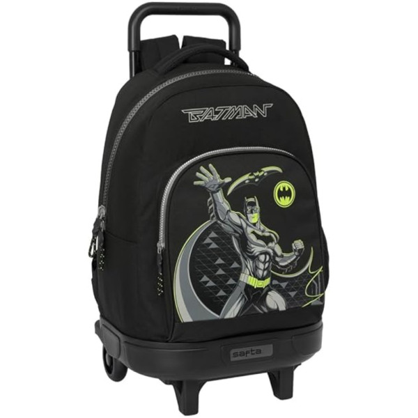 Mochila Trolley Con Ruedas Compact Extraible Batman Game Over