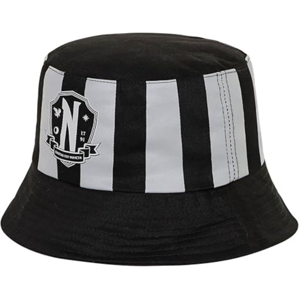 Gorro Bucket Pescador Wednesday Miércoles Nevermore Junior