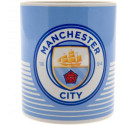 Taza Manchester City Rayas con Escudo 350 ML