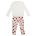 Pijama Manga Larga Hello Kitty Rosa y Blanco Mujer