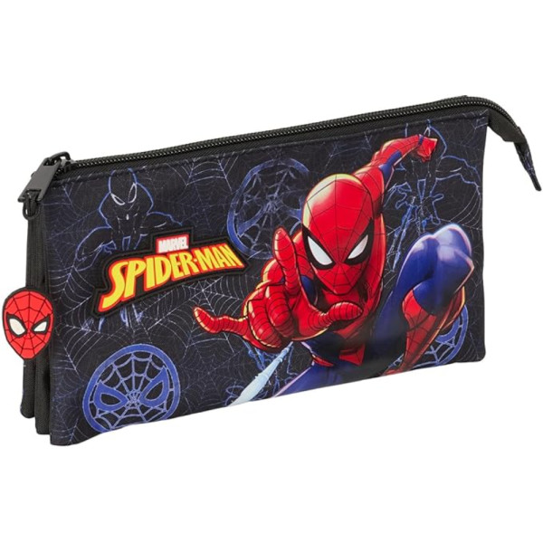 Estuche Portatodo Triple Spiderman Attack