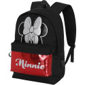 Mochila Hs Minnie Mouse Silver Sparkle