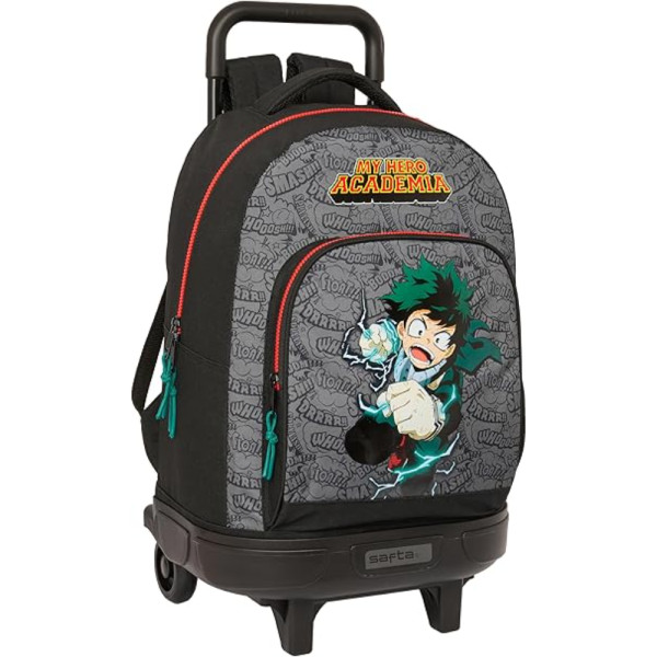 Mochila Trolley Con Ruedas Compact Extraible My Hero Academia