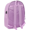 Mochila para Portátil 15.6" con USB Munich Lila