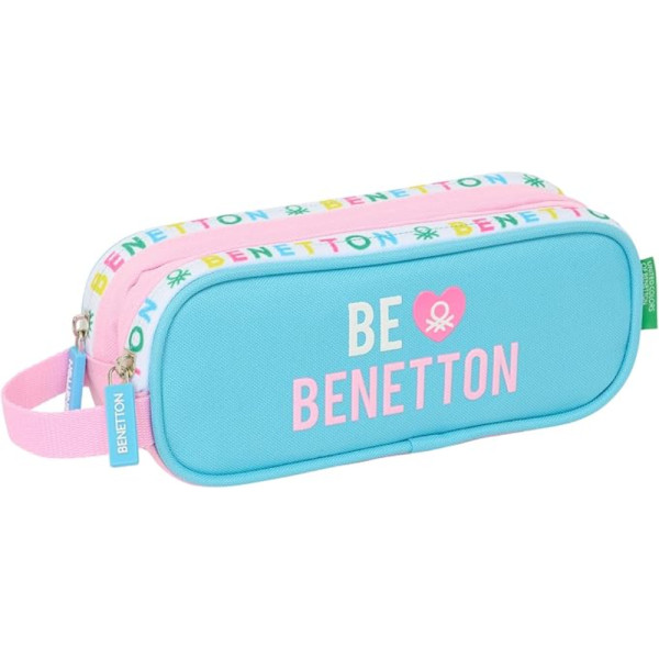 Estuche Portatodo Doble Benetton Unique