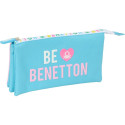 Estuche Portatodo Triple Benetton Unique