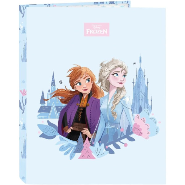 Carpeta De 4 Anillas Frozen Ice Magic
