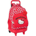 Mochila Trolley Con Ruedas Compact Extraible Hello Kitty Iconic
