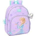 Mochila Infantil Adaptable A Carro Frozen Spirit 34 CM