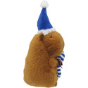 Peluche Capibara Real Madrid Navidad Pequeña 20 CM