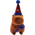 Peluche Capibara FC Barcelona Navidad Grande 35 CM