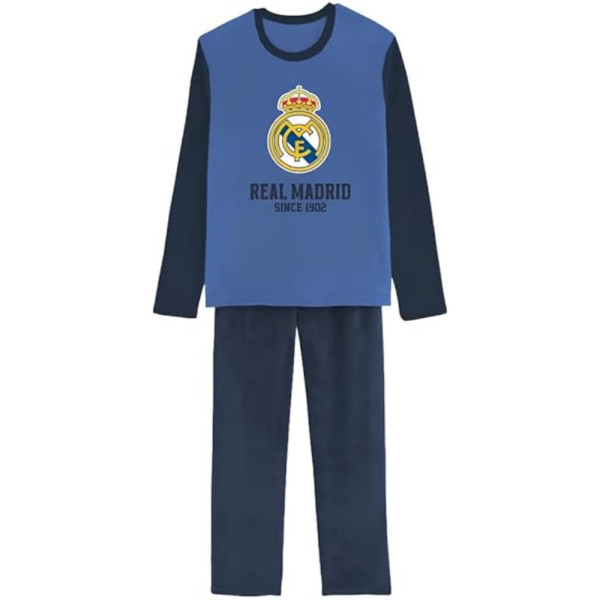 Pijama Real Madrid Coralina Azul Marino Adulto