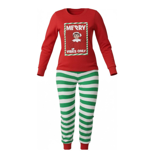 Pijama Manga Larga The Elf Merry Vibes Only Mujer