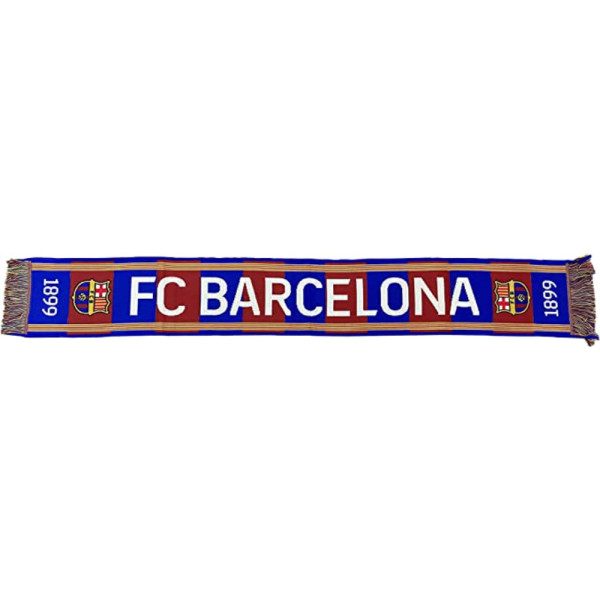 Bufanda FC Barcelona Rayas Horizontales Senyera