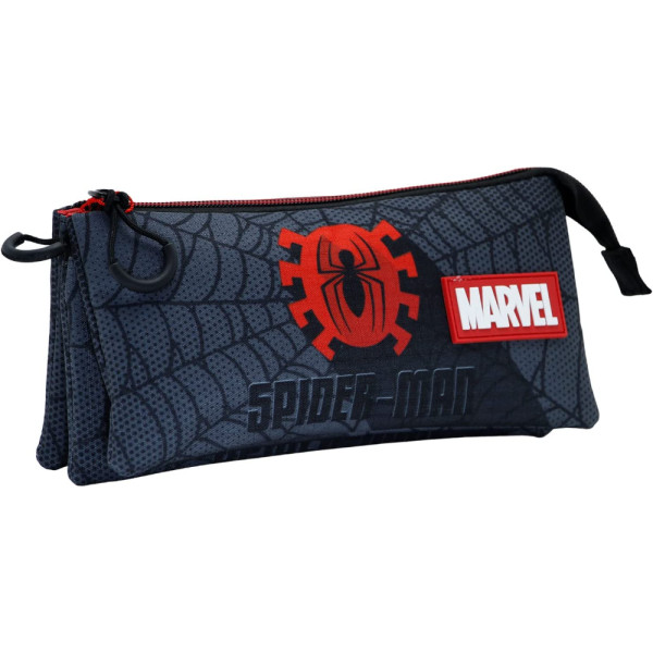 Estuche Portatodo Triple Spiderman Sign