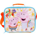 Bolsa Portaalimentos con Correa Bandolera Peppa Pig High Five