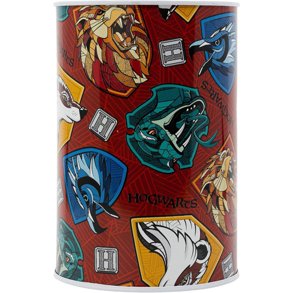 Hucha de Metal Harry Potter School Shields