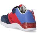 Zapatillas Deportivas con Luces Led Spiderman Niño Azul Marino