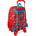 Mochila Trolley con Ruedas Mickey Mouse Happy Smiles