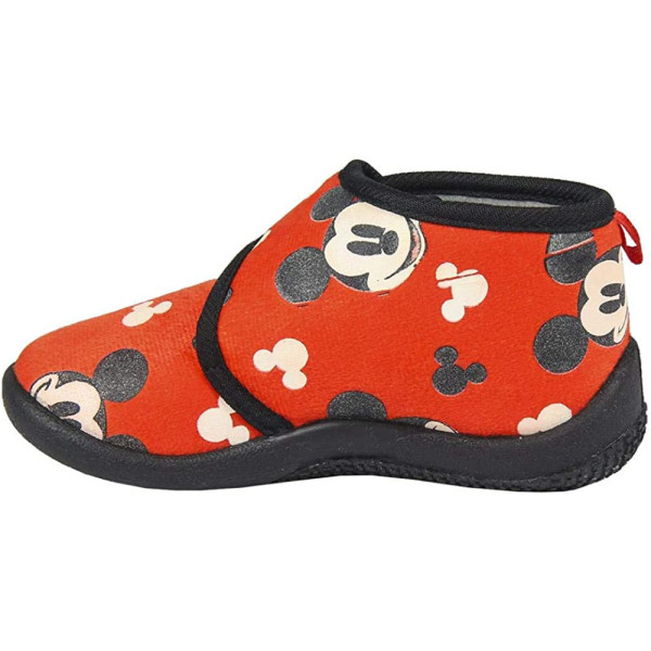 Zapatillas de Casa Media Bota Mickey Mouse Niño Brillan Oscuridad