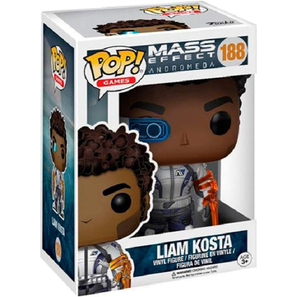 Figura Funko Pop! Mass Effect Andrómeda Liam Kosta 188