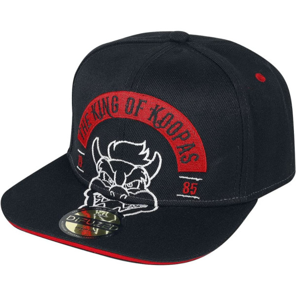Gorra Super Mario Bowser Biker Adulto