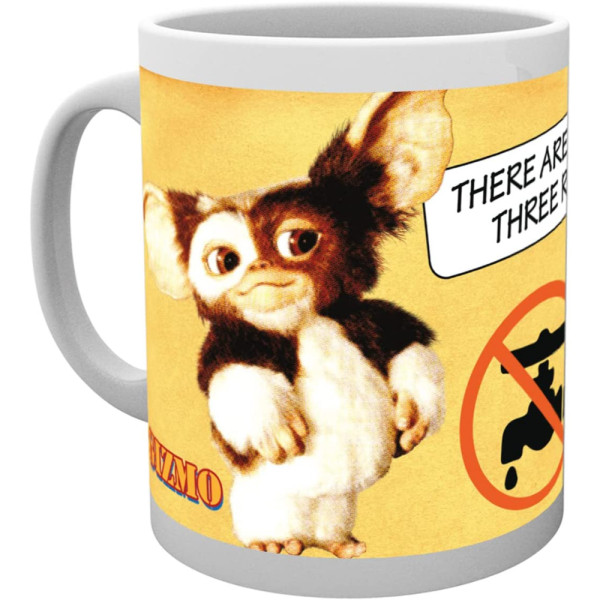 Taza de Cerámica Gremlins Three Rules 300 ML
