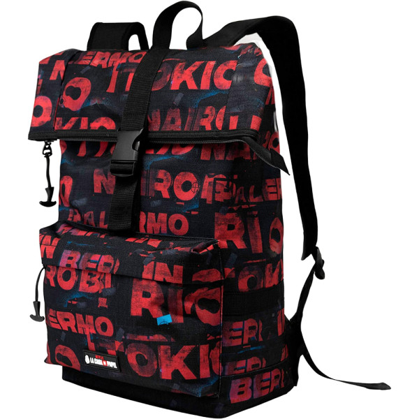 Mochila Flap La Casa de Papel Cities 