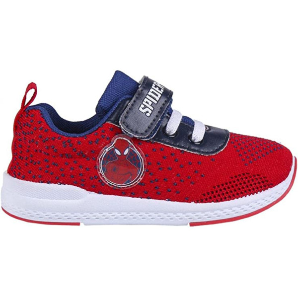 Zapatillas Deportivas Spiderman Niño Rojas