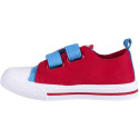 Zapatillas Loneta Spiderman Niño Rojas y Azules