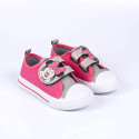 Zapatillas Loneta Minnie Mouse Niña Fucsias