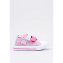 Zapatillas Loneta Peppa Pig Niña Rosas Stars