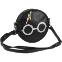 Bolso Bandolera Harry Potter Negro Redondo