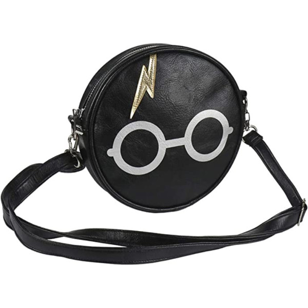 Bolso Bandolera Harry Potter Negro Redondo