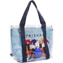 Bolso de Playa Friends Plástico Transparente