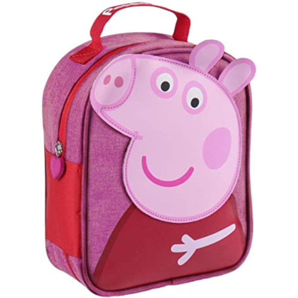 Bolsa Portaalimentos Peppa Pig 3D
