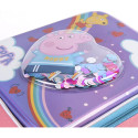 Bolsa Portaalimentos con Correa Bandolera Peppa Pig Confetti